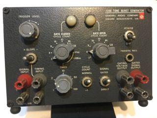 Vintage General Radio Company Tone Burst Generator 1396,  (j2021 - 01 - 13).