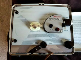 Vintage Eastman Kodak Brownie 300 Movie Projector F1.  6 Lens - 8mm Made In U.  S.  A.