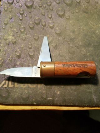 Winchester 12 Guage Shotgun Shell Pocket Knife In.