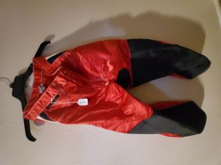 Vintage Lbz Motocross Racing Pants Red Black Colorblock Size 31