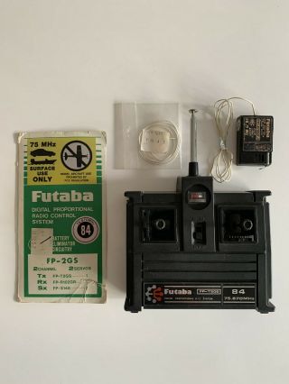 Vintage Futaba Fp - T2gs Radio Transmitter/receiver Great