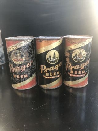 3 Atlas Pragers,  One Bid For 3 Cans,  Lilek 50,  51,  52
