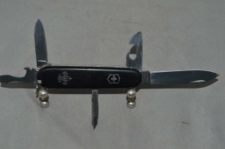Victorinox Switzerland Swiss Army Multi Tool Pocket Knife W/ Bsa Logo On Handle