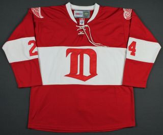 Chris Chelios Detroit Red Wings Ccm Vintage Throwback Nhl Sewn Jersey 54