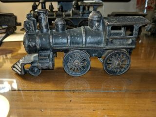 Dent Cast Iron 2 - 4 - 0 Steam Locomotive About 6 3/4 Inches Long