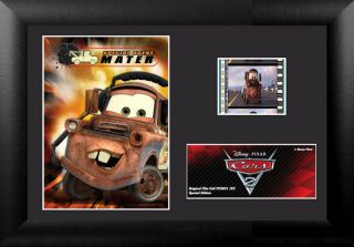 Film Cell 35mm Framed & Matted Disney Pixar Cars 2 Mater Usfc5631