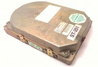 Vintage Seagate St - 251 42mb 5.  25 " Half Height Mfm Hard Drive Ibm At Xt W/ Cables