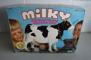Vintage 1977 Kenner Milky The Marvelous Milking Cow - Not Fully Complete