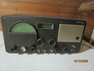 Vintage The Hallicrafters Company Model S - 52 Receiver