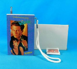 Vintage Christian Slater Pump Up The Volume Pocket Am/fm Radio 1990