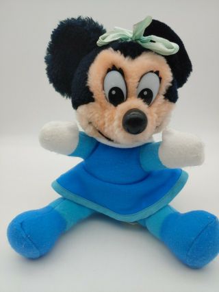 Vintage 1984 Hardees Disney Mickey’s Christmas Carol Minnie Mouse 9 " Plush Toy