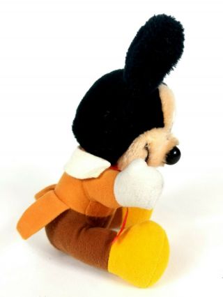 Vintage Disney Mickey ' s Christmas Carol Mickey Mouse Plush Stuffed Animal 7 