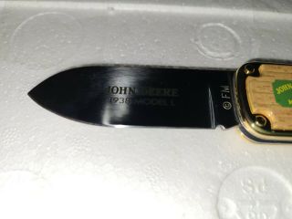 FRANKLIN COLLECTOR - POCKET KNIFE - JOHN DEERE 1938 MODEL L - WITH 2