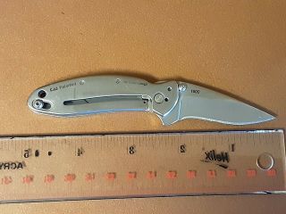 Kershaw Speedsafe Usa Ken Onion Design Model 1600 Chive Pocket Knife