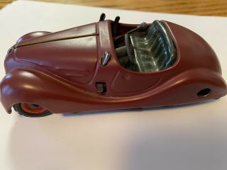 Vintage Schuco Examico 4001 Tin Wind - Up Toy Car Made In Germany