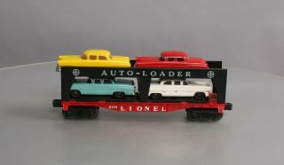 Lionel 6414 Vintage O Evans Autoloader with 4 Automobiles/Box 2
