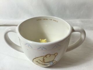 Disney Classic Winnie The Pooh Peek - A - Boo Double Handled A Child’s Cup Ceramic