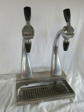 Vintage Soda Fountain Jerk Chrome Dispenser Goose Neck