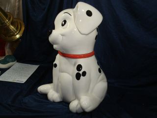 Disney 101 Dalmations Roly Puppy Dog Cookie Jar Vintage Mexico 3