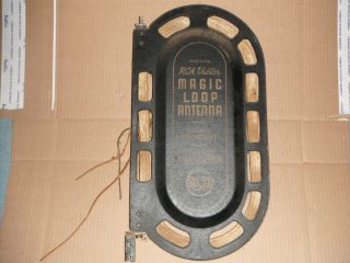 Vintage 1930s Rca Victor Magic Loop Antenna Pulled 29k