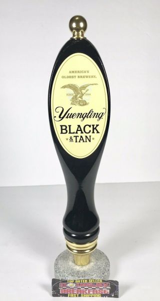 Yuengling Brewery Black & Tan Pub Style Beer Tap Handle 11.  5” Tall -