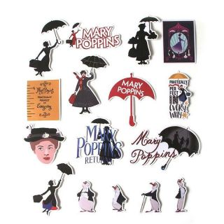 Mary Poppins Returns 16 Stickers Penguins Practically Perfect In Every Way Vinyl