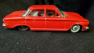 Vintage Red 1962 Chevrolet Corvair Tin Friction Car Japan Bandai