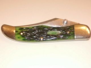 Case Xx Pocket Knife 61265lc Ss Green Bone Liner Lock Clip 21 Hunting,  Camping
