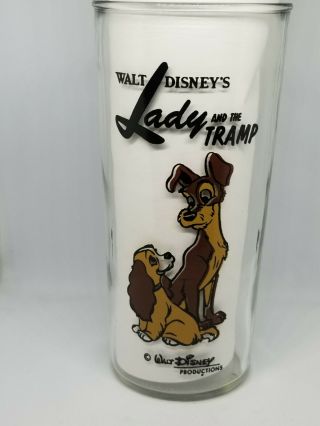 Lady And The Tramp Glass Tumbler