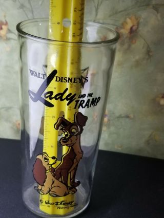 Lady And The Tramp Glass Tumbler 2