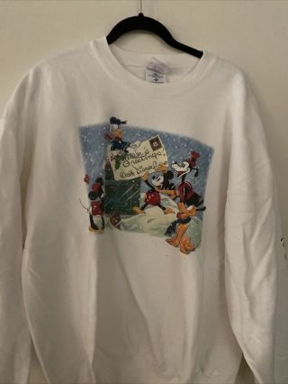 Disney’s Mickey Mouse And Friends Sweatshirt Size Xl