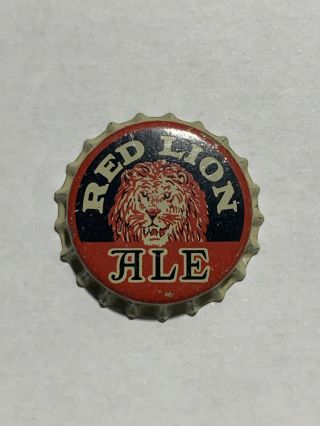 Red Lion Ale Cork Bottle Cap,  Burger Brewing