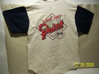 Vtg Stevens Point Brewery Baseball Jersey/shirt Usa Made Large Badger Sportswear