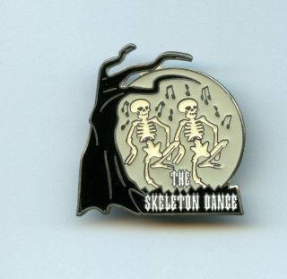 Disney Silly Symphonies Skeleton Dance Musical Moments Series Glow Pin