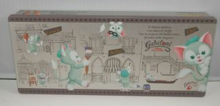 Gelatoni Tin Box Tokyo Disney Sea Souvenir - Duffy Friend Cat Disneyland Storage
