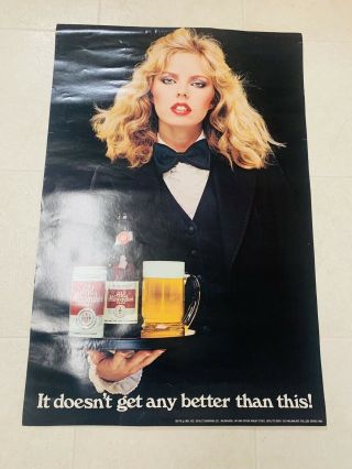Old Milwaukee Beer 1981 Vintage Advertising Poster 20x30