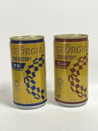 Coca Cola Japan Georgia Coffee Tokyo 2020 Olympic Games Designed Empty Can 185ml