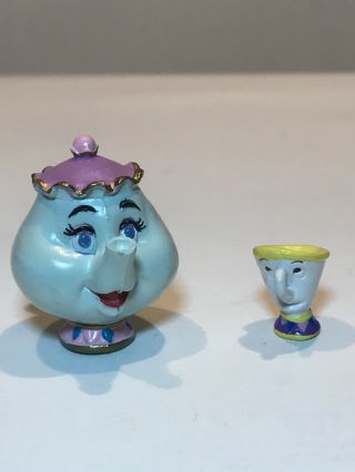 Mrs.  Potts Chip Disney Beauty And The Beast Figure Play Set Pvc Toy Cake Toppers
