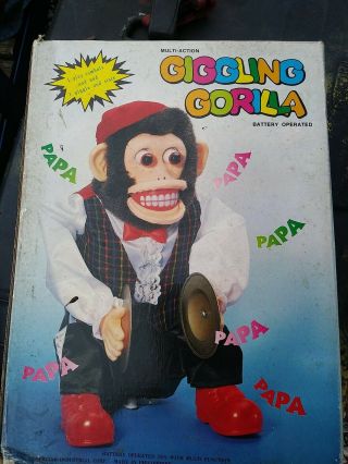 Charley Chimp,  Cymbal – Playing Monkey Papa