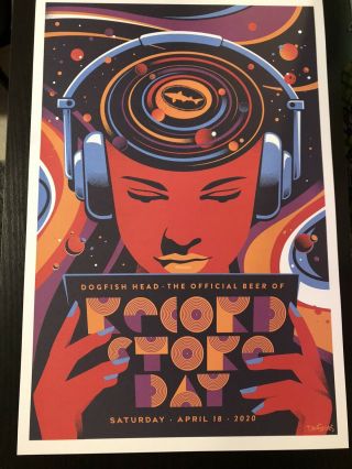 Record Store Day 2020 Dogfish Head Poster Cancelled Date