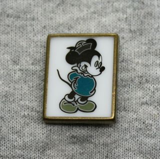 Disney Mickey Mouse Cartoon Ussr Old Very Rare Pin Badge Vintage Soviet Russia
