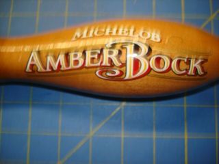 MICHELOB AMBER BOCK BEER TAP HANDLE LARGE 12 