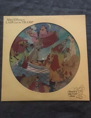Lady And The Tramp Picture Disk