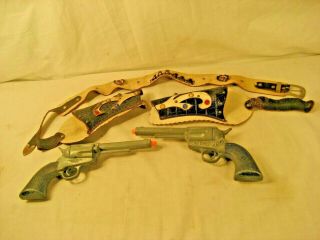 Vintage 45 Smoker Cap Guns & Holsters Product Eng.  Co.