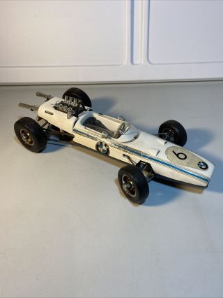 Schuco Germany Bmw Formel 2 Wind Up Metal Toy Model 6 Race Car 1072 No Key