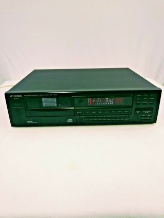 Vintage 1993 Kenwood Dp - M993 Multiple Compact Disc Player Euc