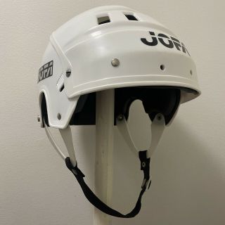 JOFA hockey helmet 24651 vintage classic white 54 - 60 size okey 2