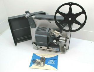 Vtg Bell & Howell Autoload 8mm Film Movie Projector Model 357b &