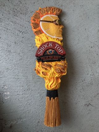 Shock Top “end Of The World” Wheat Tap Handle 10.  5”