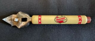 Rare Vintage 1957 Falstaff Bottle/can Opener Advertising